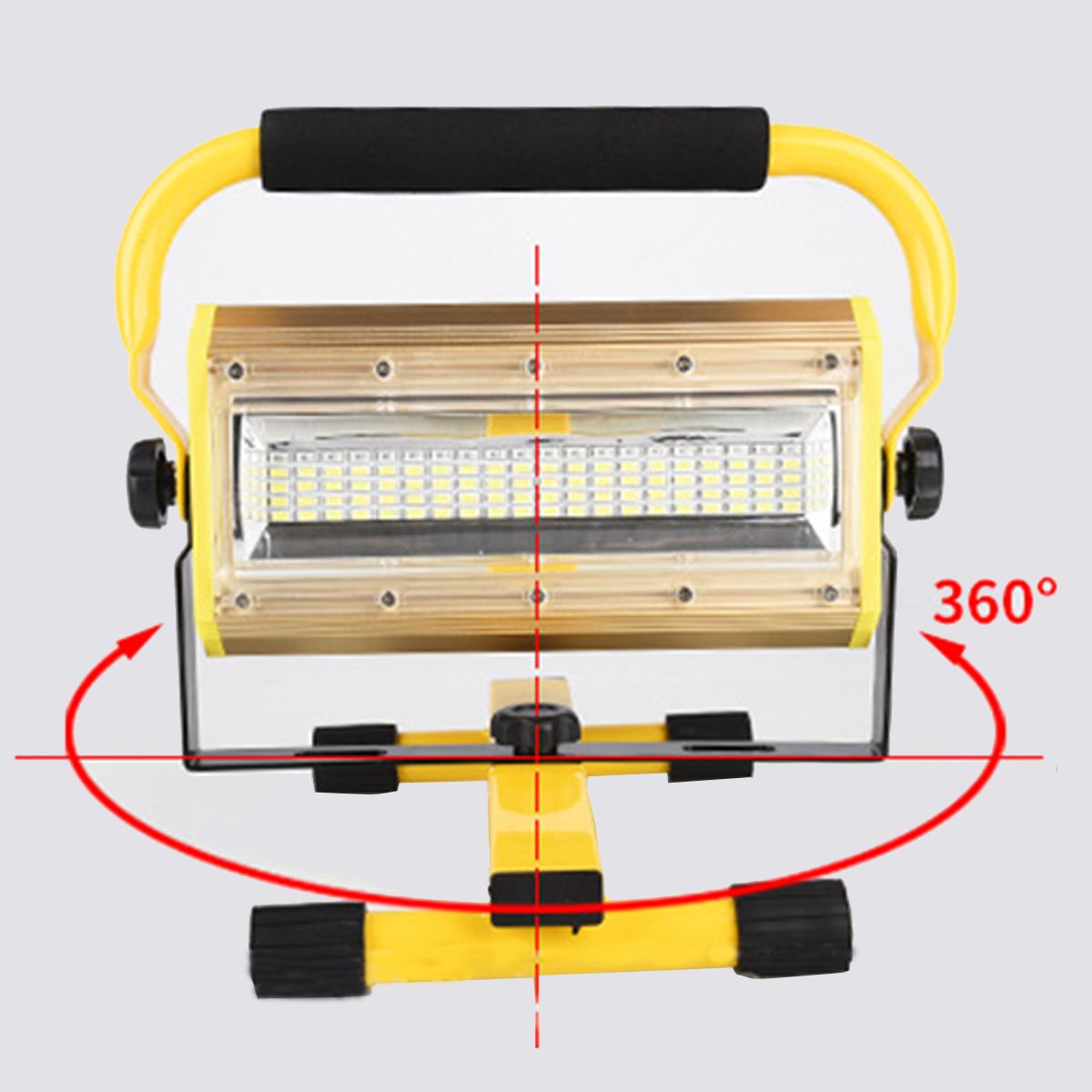 100W-37V-2400Lumens-3Modes-Rechargeable-LED-Floodlight-IP64-Waterproof-Security-Light-1581044