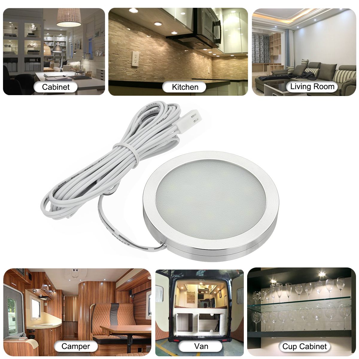 12V-25W-180lm-30006000k-Spotlight-LED-Work-Light-for-Camper-Caravan-Motorhome-Boat-1711982