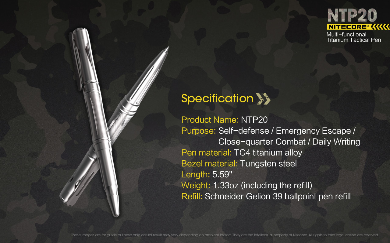 2-in1-Nitecore-NTP20-Titanium-Self-Defense-Tactical-Pen-with-Tungsten-Steel-Tip--German-Gel-Ink-Writ-1305642