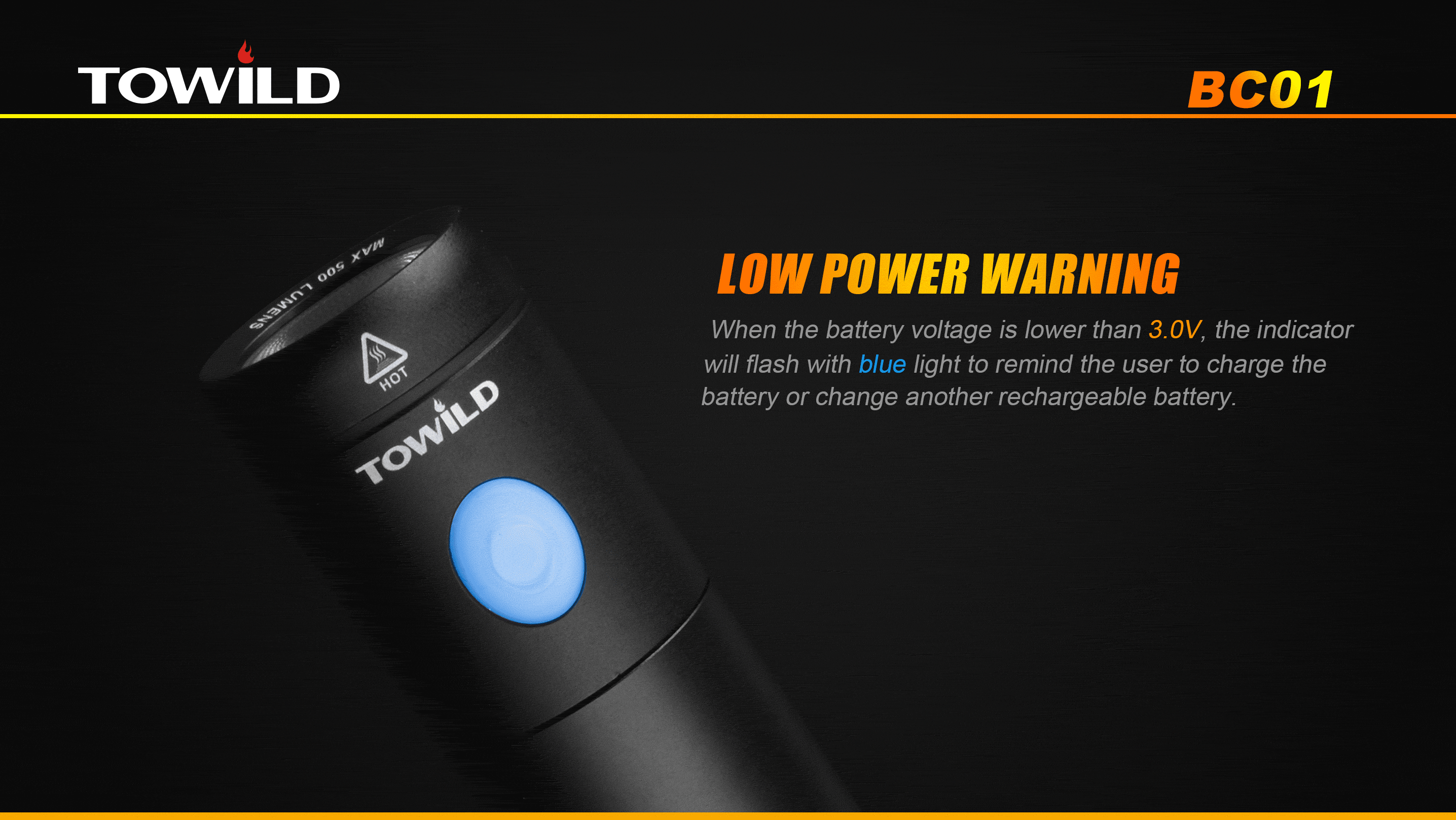 2-in1-TOWILD-BC01-XP-G2-S3-500LM-5Modes-Multi-function-EDC-Flashlight--Removable-Bicycle-Light-with--1305474