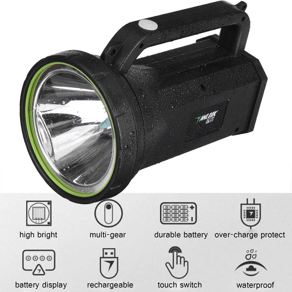 2000lm-300W-500m-L2T6XPE-Super-Bright-Work-Light-LED-3-Modes-Spotlight-Hunting-Emergency-Flashlight-1632843