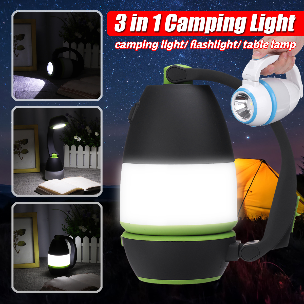 3-in-1-USB-Rechargeable-Outdoor-Camping-Tent-Light-LED-Searchlight-Reading-Lamp-1742403