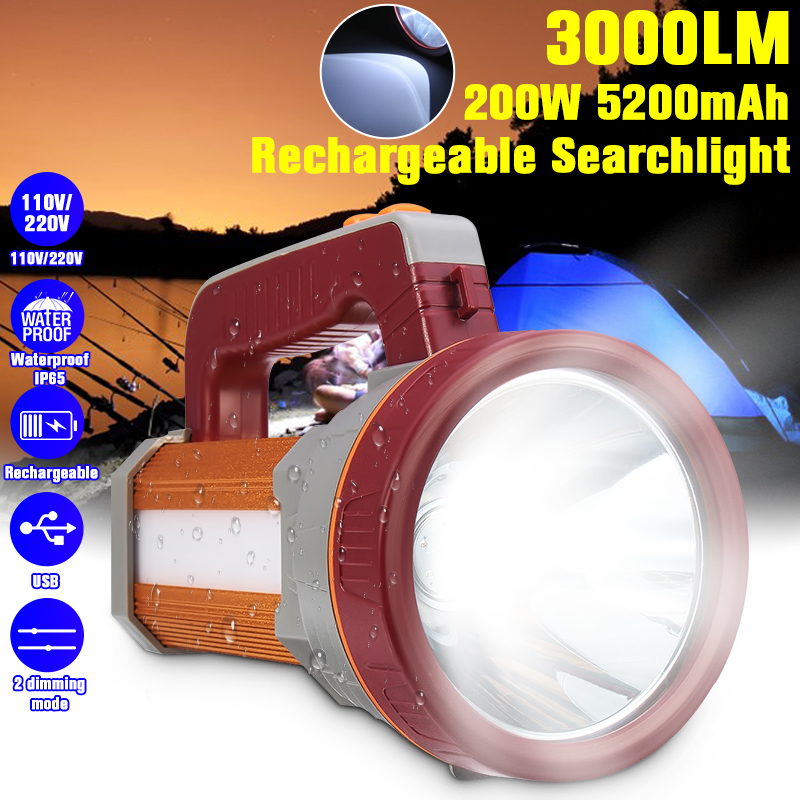 3000LM-USB-Rechargeable-Waterproof-Portable-LED-Spotlight-Searchlight-1605853