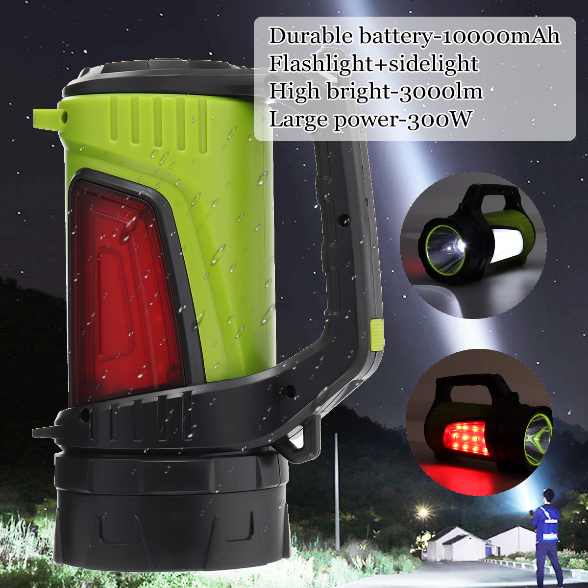 300W-3000LM-USB-Rechargeable-Powerful-LED-Flashlight-Super-Bright-Work-Light-Spotlight-Emergency-Tor-1628490