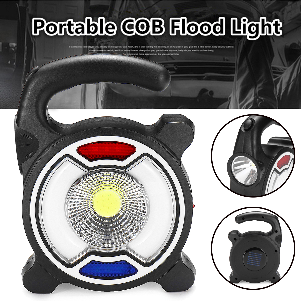 3199-Brightness-Flood-Light-COB-Work-Light-Portable-Camping-Tent-Light-Solar-Emergency-Flashlight-1416980