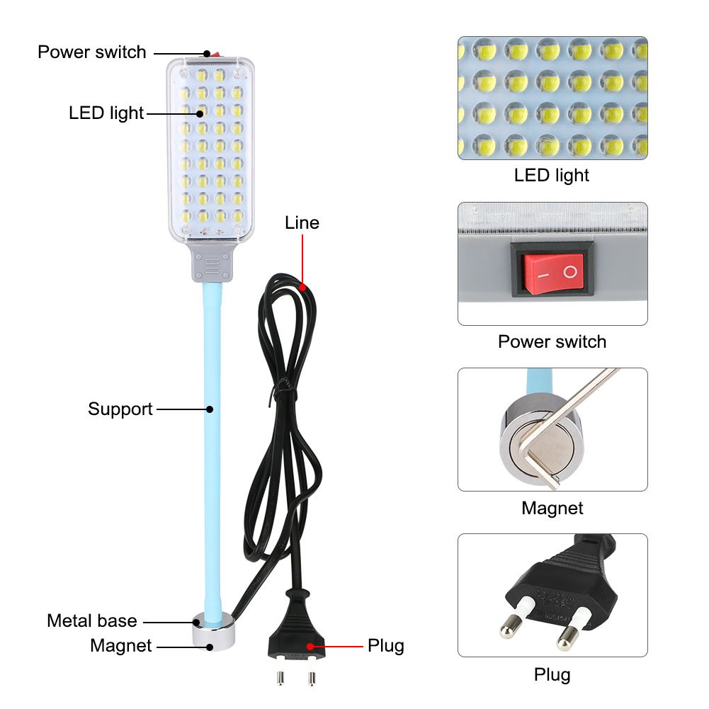 34SMD-High-Brightness-Rechargeable-LED-Work-Light-Outdoor-Multi-function-Maintenance-Lights-Magnic-T-1591017