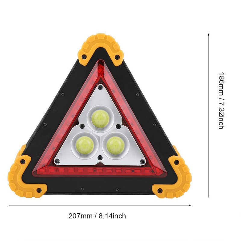 3COB36-LEDs-1600LM-4-Modes-Outdoor-Portable-Handle-Triangle-Emergency-Lights-Car-Repair-Work-Light-F-1383057