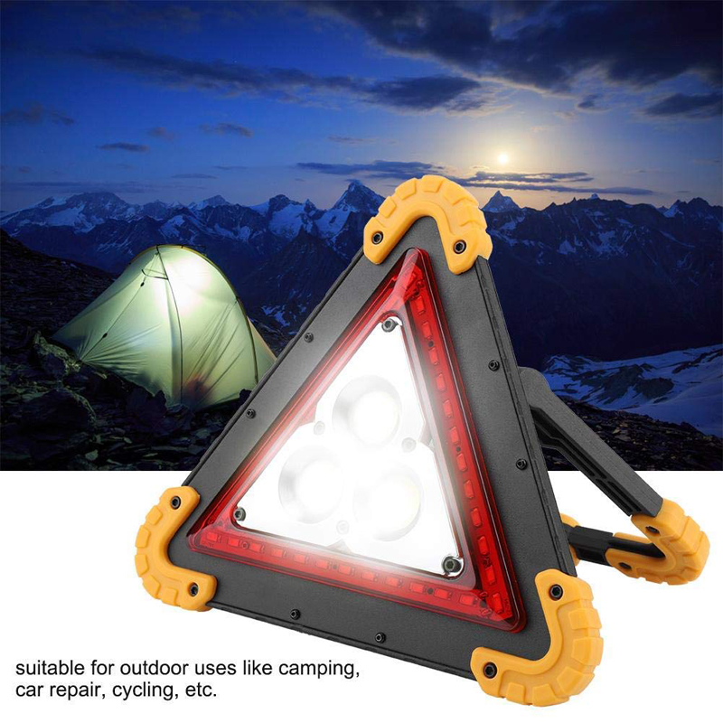 3COB36-LEDs-1600LM-4-Modes-Outdoor-Portable-Handle-Triangle-Emergency-Lights-Car-Repair-Work-Light-F-1383057