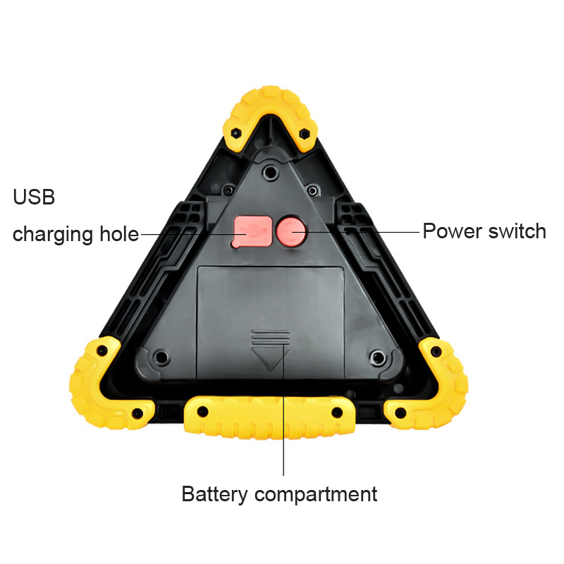 3COB36-LEDs-1600LM-4-Modes-Outdoor-Portable-Handle-Triangle-Emergency-Lights-Car-Repair-Work-Light-F-1383057