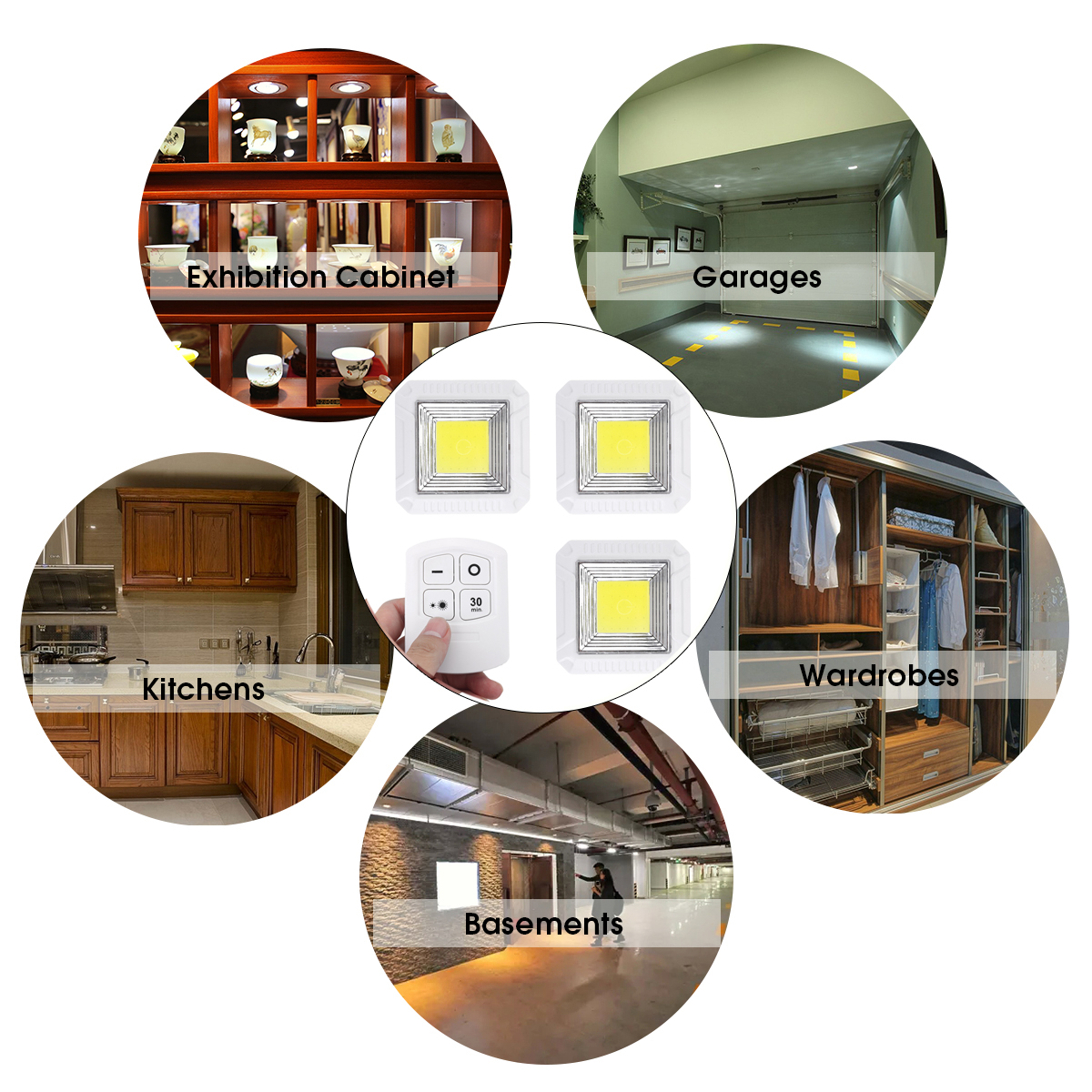3Pcs-150LM-3W-LED-Lamp-Wireless-Remote-Control-Touch-Night-Light-RC-Bedroom-Sensing-Night-Light-for--1687927