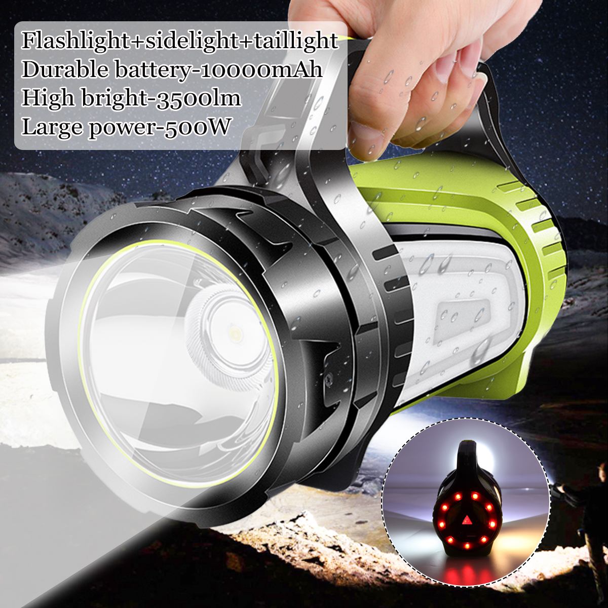 500W-3500LM-USB-Charging-LED-Spotlight-Work-Light-Waterproof-Emergency-Hand-Lamp-1628489