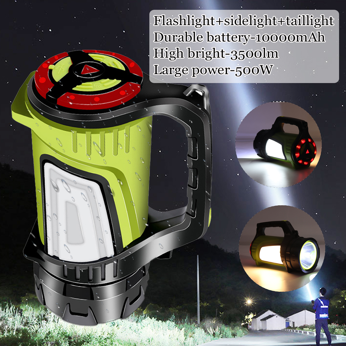 500W-3500LM-USB-Charging-LED-Spotlight-Work-Light-Waterproof-Emergency-Hand-Lamp-1628489