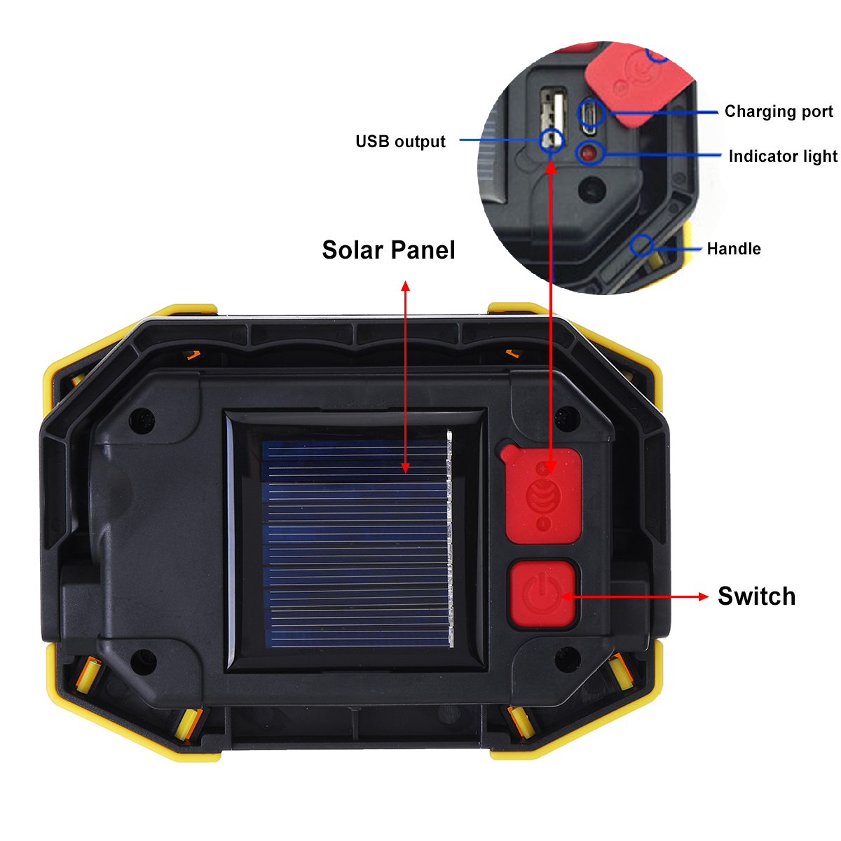 AASolar-Battery-COB-750LM-Rechargeable-Waterproof-LED-Portable-Spotlight-Work-Light-for-Outdoor-Camp-1629199