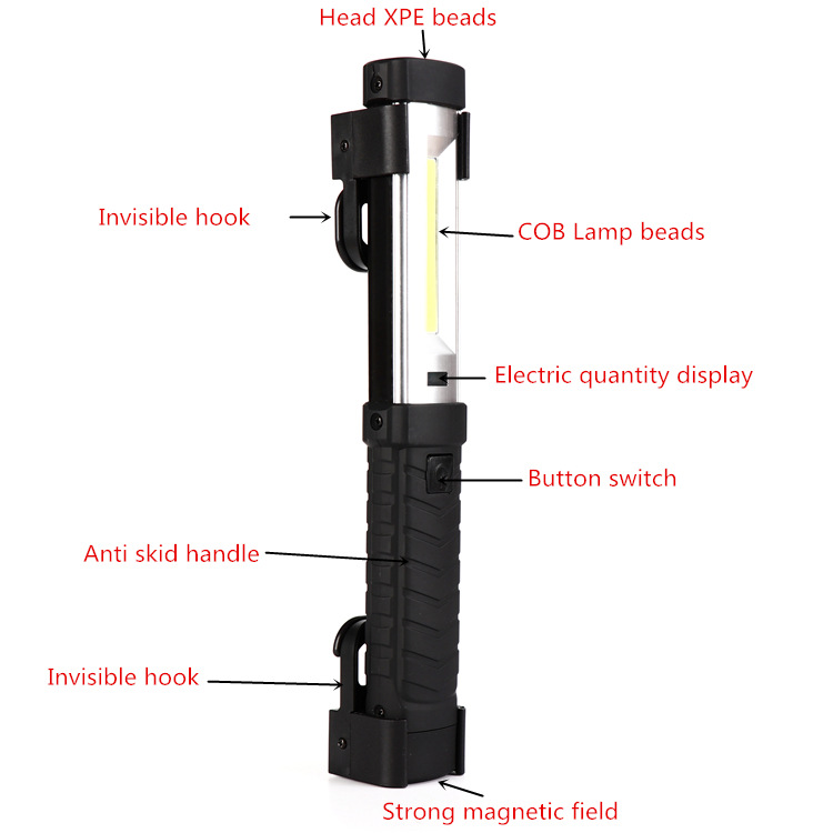 COBXPE-LED-Work-Light-USB-Rechargeable-Outdoor-Camping-Emergency-Flashlight-LED-Torch-Black-1480648