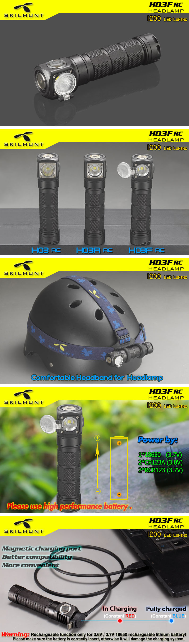 SKILHUNT-H03F-RC-L2-U4-1200LM-NWCW-Magnetic-Charging-LED-Flashlight-Outdoor-Headlamp-Headlight-1254027