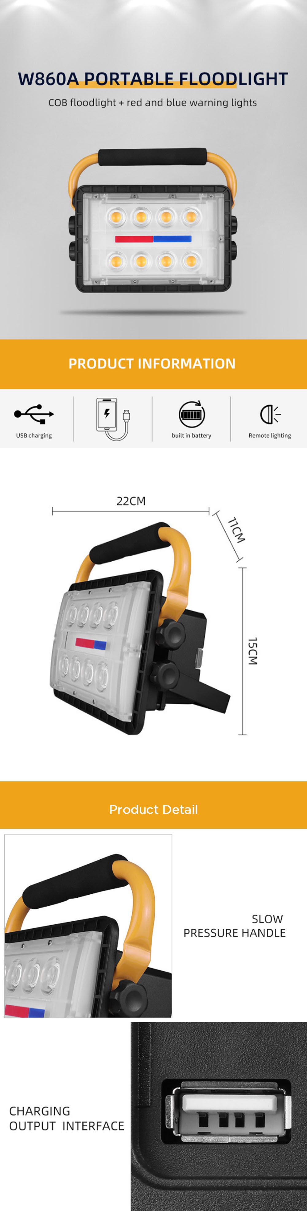 SKYWOLFEYE-W860A-8x-COB-Strong-LED-Floodlight-USB-Rechargeable-Waterproof-Work-Light-Powerful-Torch--1748370