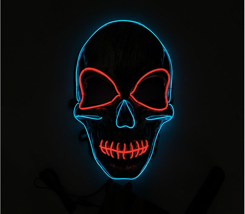 Silver-Light-Up-LED-Skeleton-Skull-Mask-Halloween-Holiday-Light-Costume-Accessory-1401339