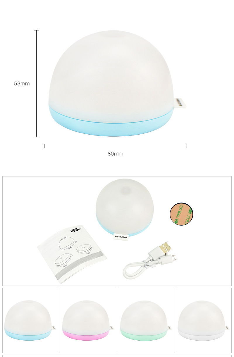 USB-Chargeable-Adjustable-ABS-8SMD-LED-Night-Lamp-Touch-Night-Light-Built-in-Magnet-500mAh-Battery-1362066