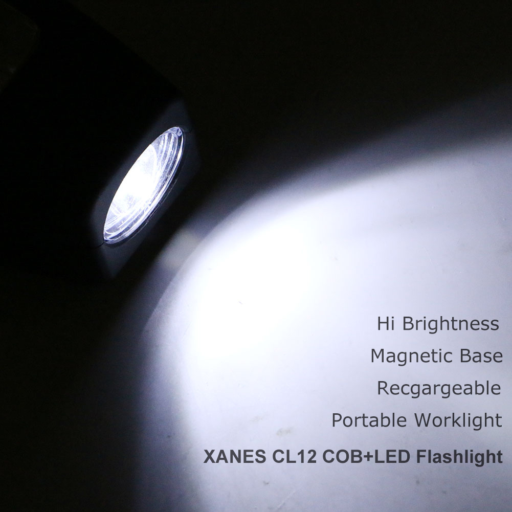 XANES-CL12-COBLED-Dual-Light-180deg-Rotated-Magnatic-Base-Multi-function-Flashlight-Work-Light-1324198