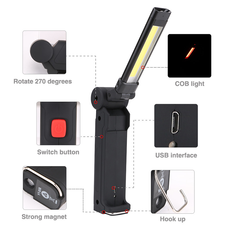 XANES-M270-Foldable-Magnetic-Tail-USB-Rechargeable-COB-Flashlight-Work-Lamp-Light-Mini-Torch-1340790