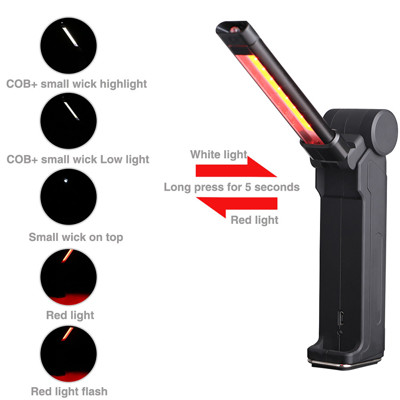 XANES-M270-Foldable-Magnetic-Tail-USB-Rechargeable-COB-Flashlight-Work-Lamp-Light-Mini-Torch-1340790