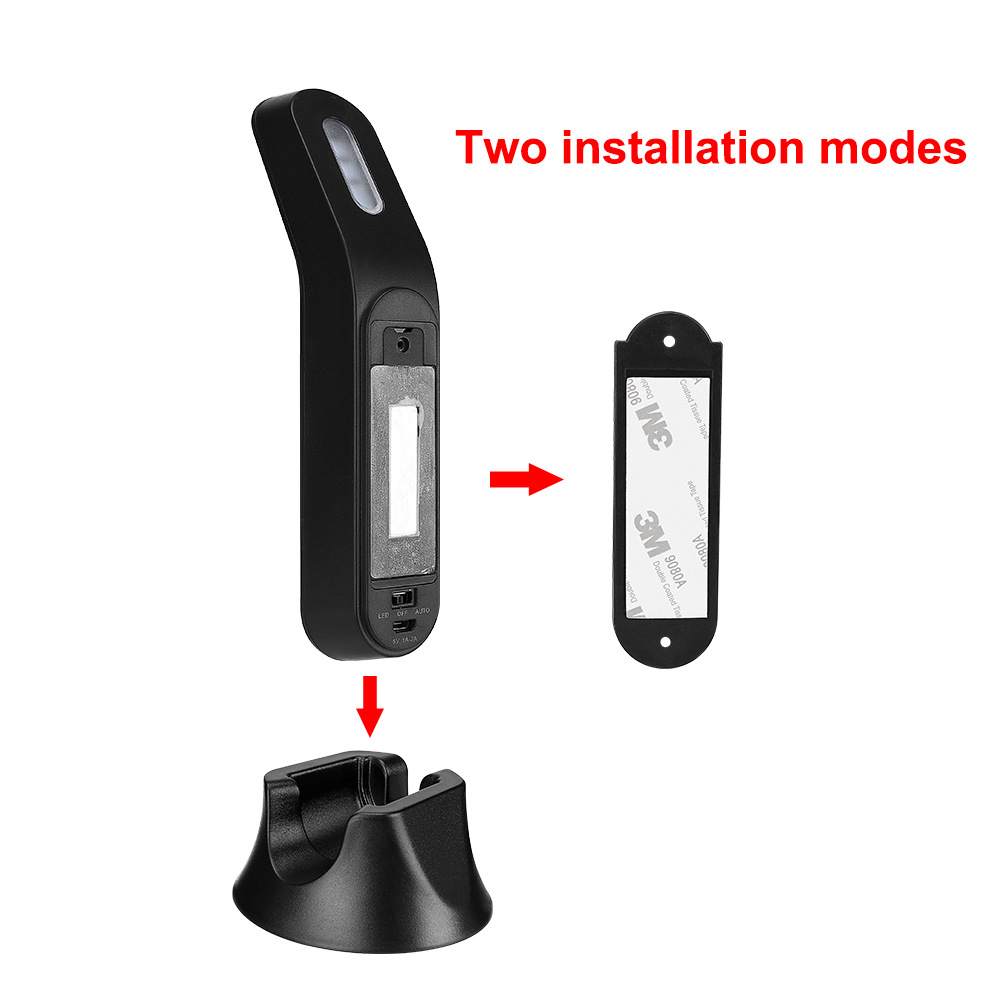 XANES-PIR-Motion-Sensor--Light-Sensor-2Modes-USB-Rechargeable-AAA-LED-Flashlight-Outdoor-Work-Light--1619940