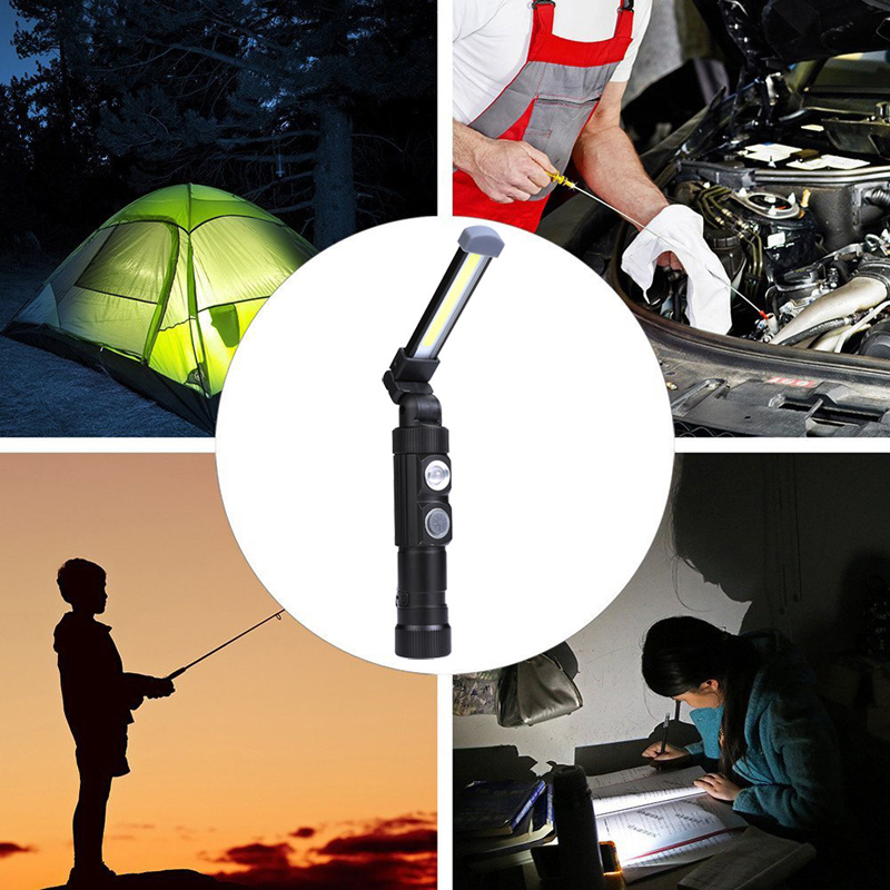 XANES-W549-LEDCOB-5Modes-360deg180deg-Foldable-Head-Magnetic-Tail-USB-Rechargeable-Flashlight-Work-L-1322700