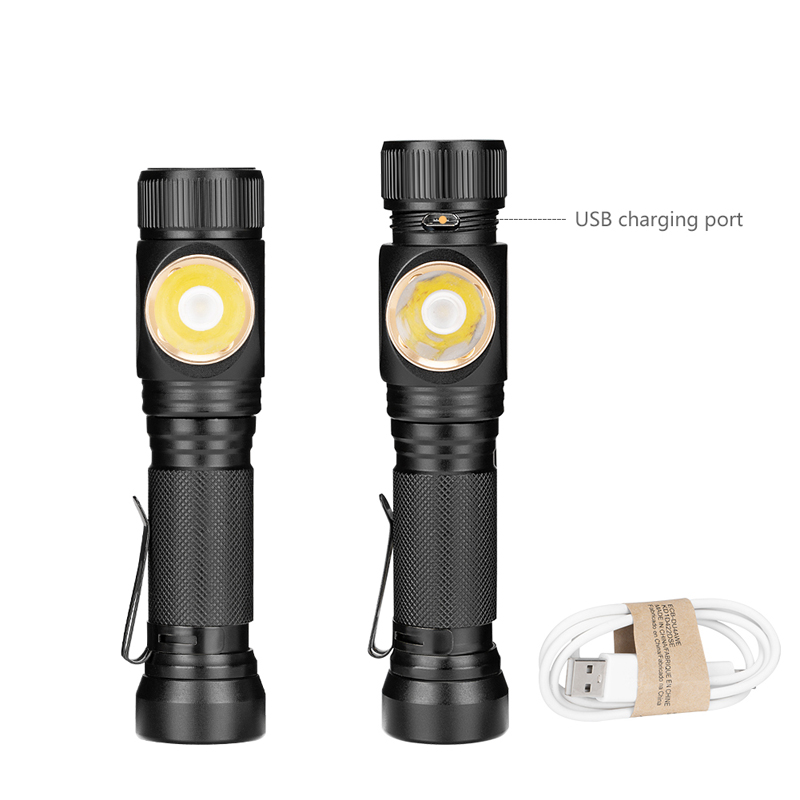 XANES-W550-LEDCOB-7Modes-360deg180deg-Foldable-Head-Magnetic-Tail-USB-Rechargeable-Flashlight-1322698