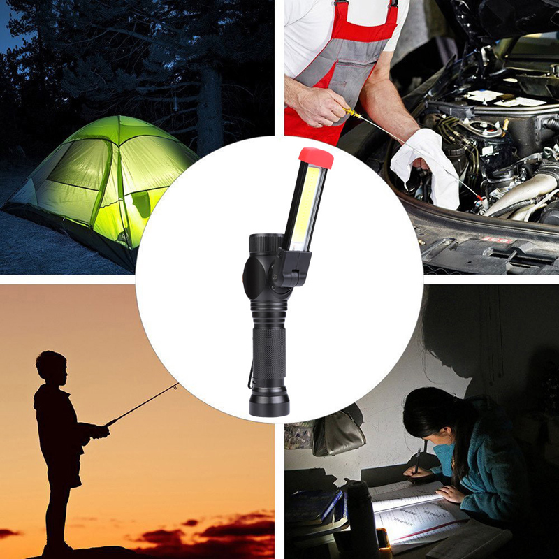 XANES-W550-LEDCOB-7Modes-360deg180deg-Foldable-Head-Magnetic-Tail-USB-Rechargeable-Flashlight-1322698