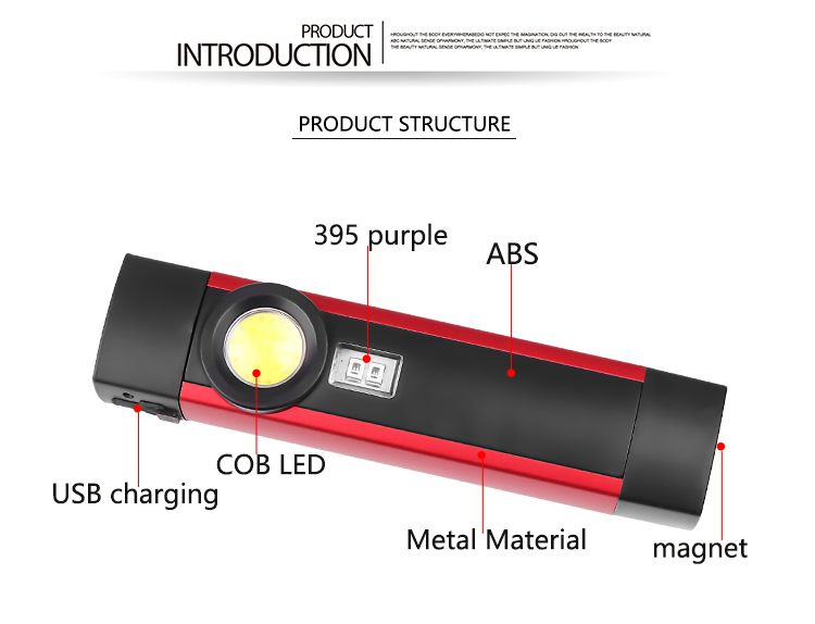 XANES-WL01-Work-Light-XPECOB-LED395-Purle-4-Modes-USB-Rechargeable-Outdoor-Multifunctional-Flashligh-1604032