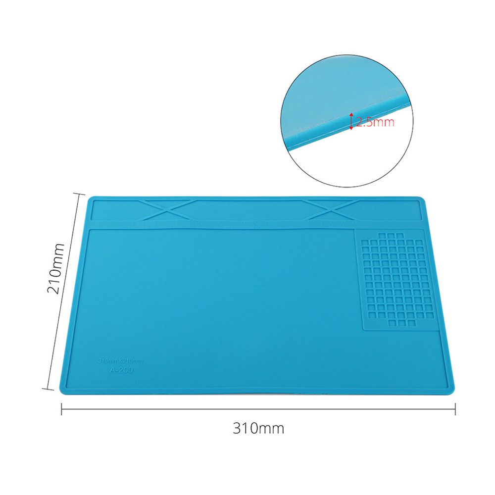 31x21cm-Silicone-Maintenance-Platform-Heat-Insulation-Soldering-Repair-Pad-BGA-Soldering-Repair-Stat-1333289