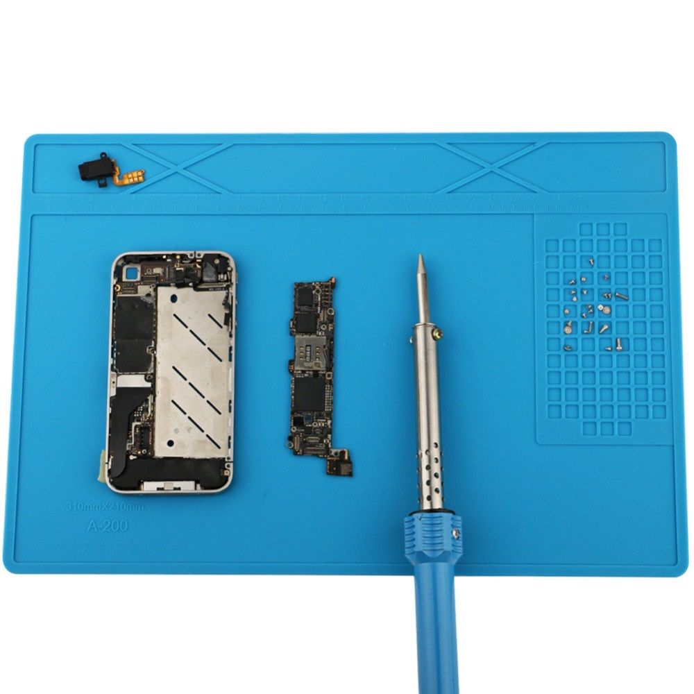 31x21cm-Silicone-Pad-Heat-Insulation-Desk-Mat-Maintenance-Platform-for-BGA-Soldering-Repair-Station--1329267