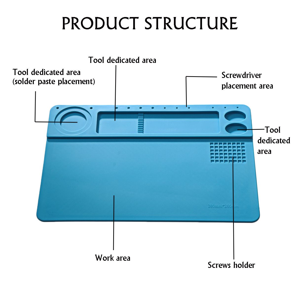 38x36cm-Soldering-Mat-Phone-Repair-Desk-Pad-Maintenance-Station-Heat-Insulation-1742611