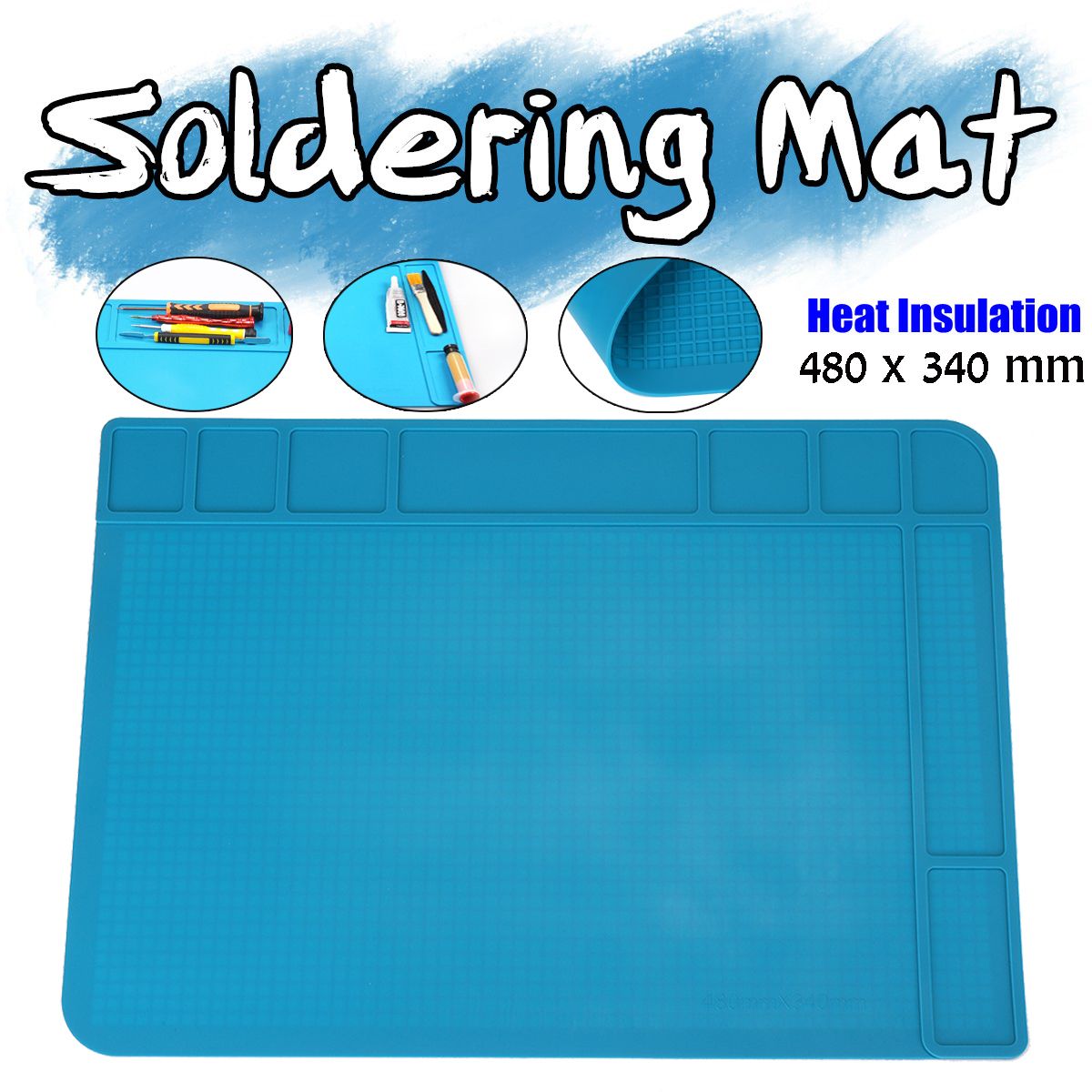 48x34CM-Soldering-Mat-Phone-Repair-Desk-Pad-Maintenance-Station-Heat-1765585