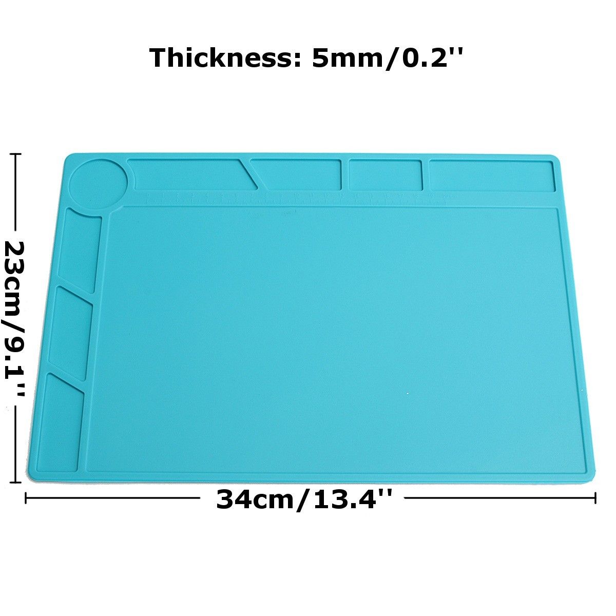 DANIU-34x23cm-Heat-Resistant-Silicone-Pad-Desk-Mat-Maintenance-Platform-Heat-Insulation-BGA-Solderin-1105515