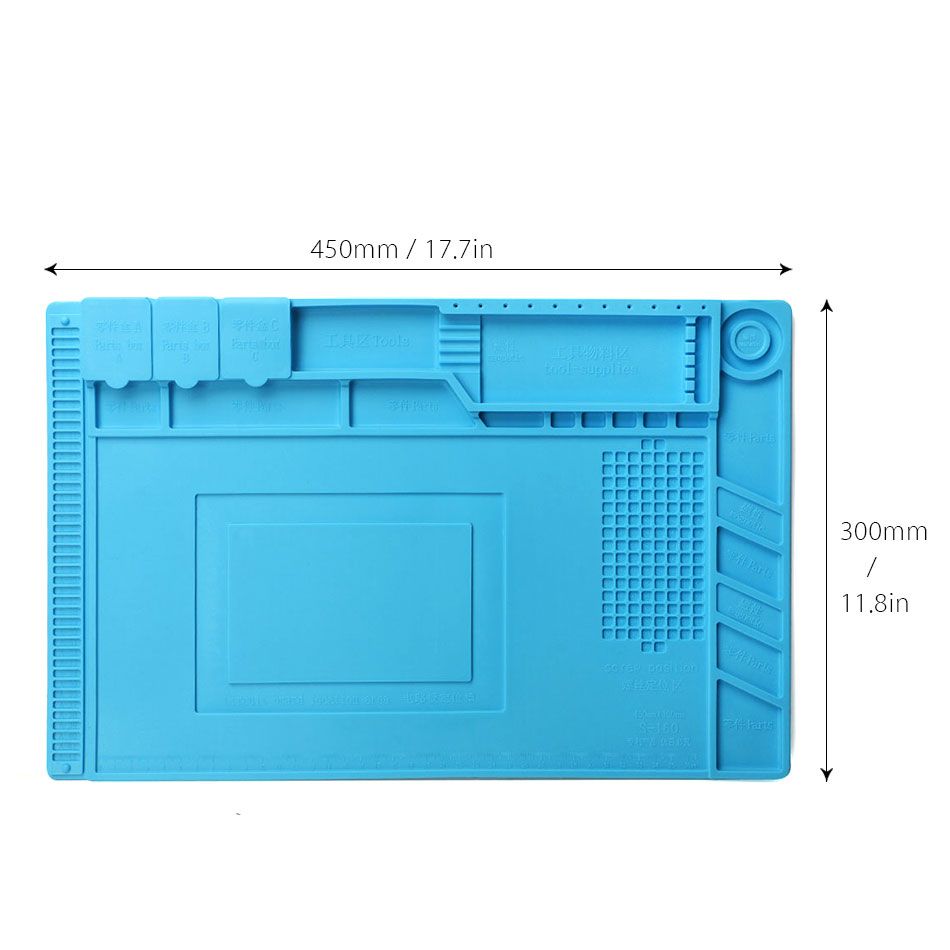 DANIU-45x30cm-Magnetic-Heat-Insulation-Silicone-Pad-Desk-Mat-Maintenance-Platform-with-Magnetic-Sect-1138800