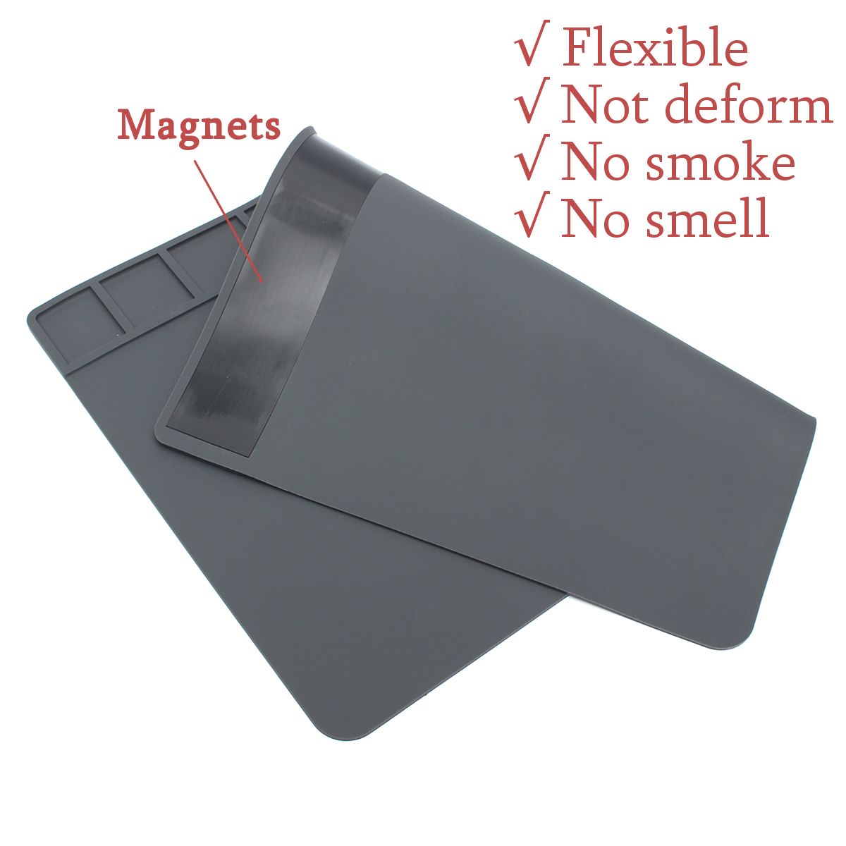 FINDFIX-49x35cm-Magnets-Heat-Insulation-Silicone-Pad-BGA-Soldering-Repair-Station-Maintenance-Platfo-1159775