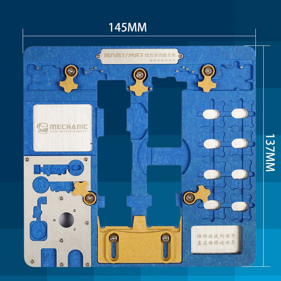 MECHANIC-MR7-Double-layer-Motherboard-PCB-Fixture-Fingerprint-CPU-Chip-Remove-for-iPhone-A7-A8-A9-A1-1501885