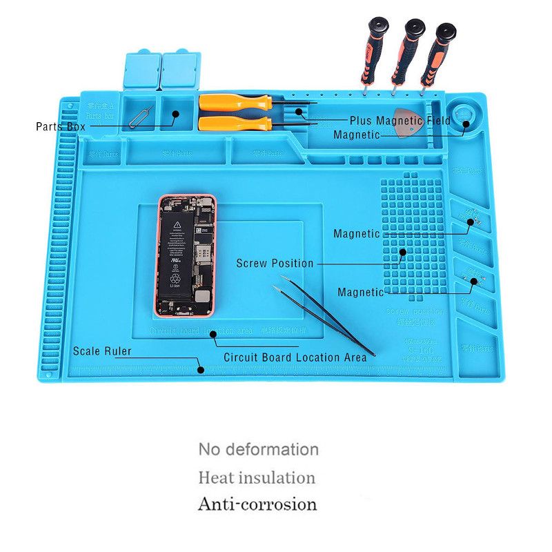 Magnetic-Heat-Insulation-Silicone-Pad-Desk-Mat-Resistant-Hot-Soldering-Station-Repair-Pad-Platform-1380827