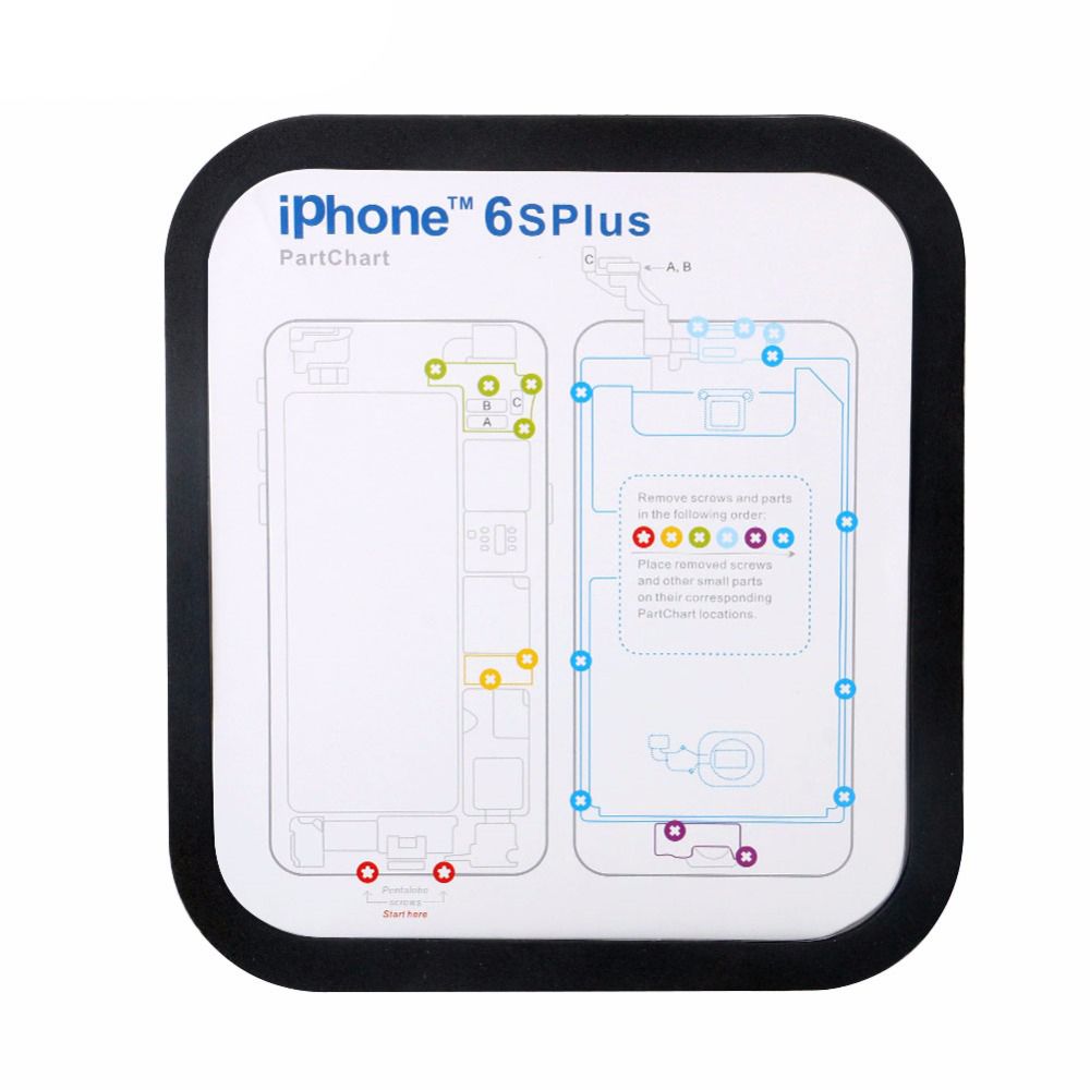 Magnetic-Screw-Keeper-Memory-Chart-Mat-for-iPhone-6-6s-Plus-7-7-Plus-8-X-XS-MAX-XRTeardown-Repair-Gu-1226440