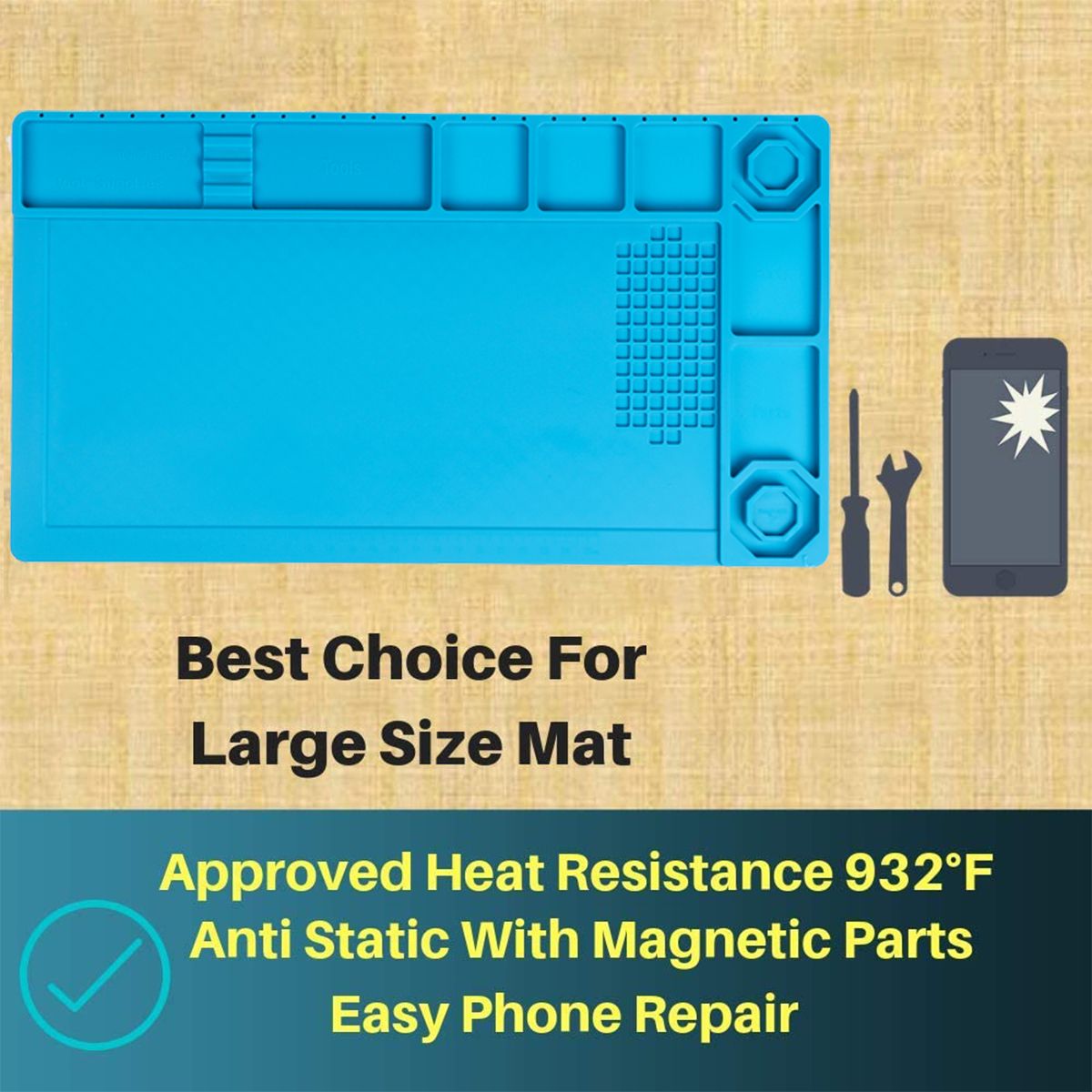 Phone-Computer-Maintenance-Insulation-Pad-Silicone-Pad-High-Temperature-1742599