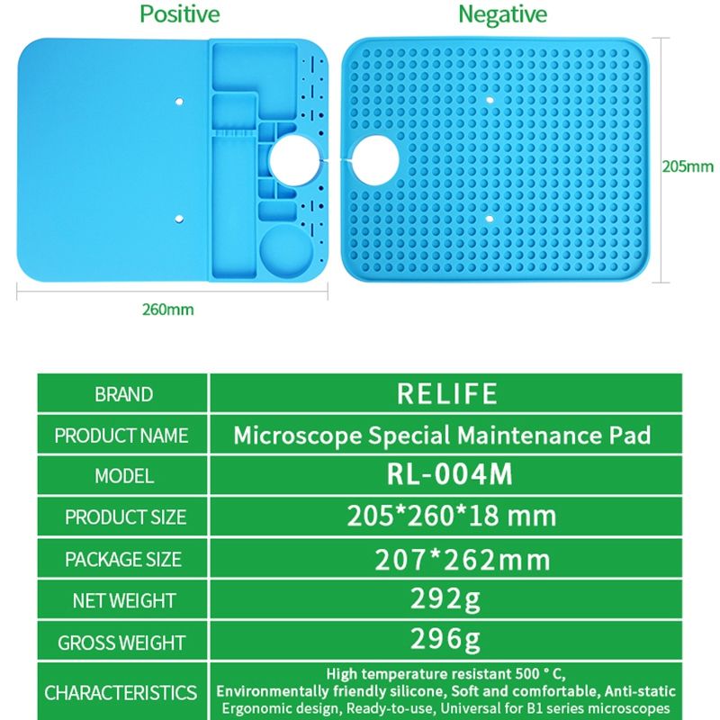 RL-004M-Working-Heated-Mat-Microscope-Special-Maintenance-Pad-Suitable-For-All-B1-Microscope-Base-Wi-1617123