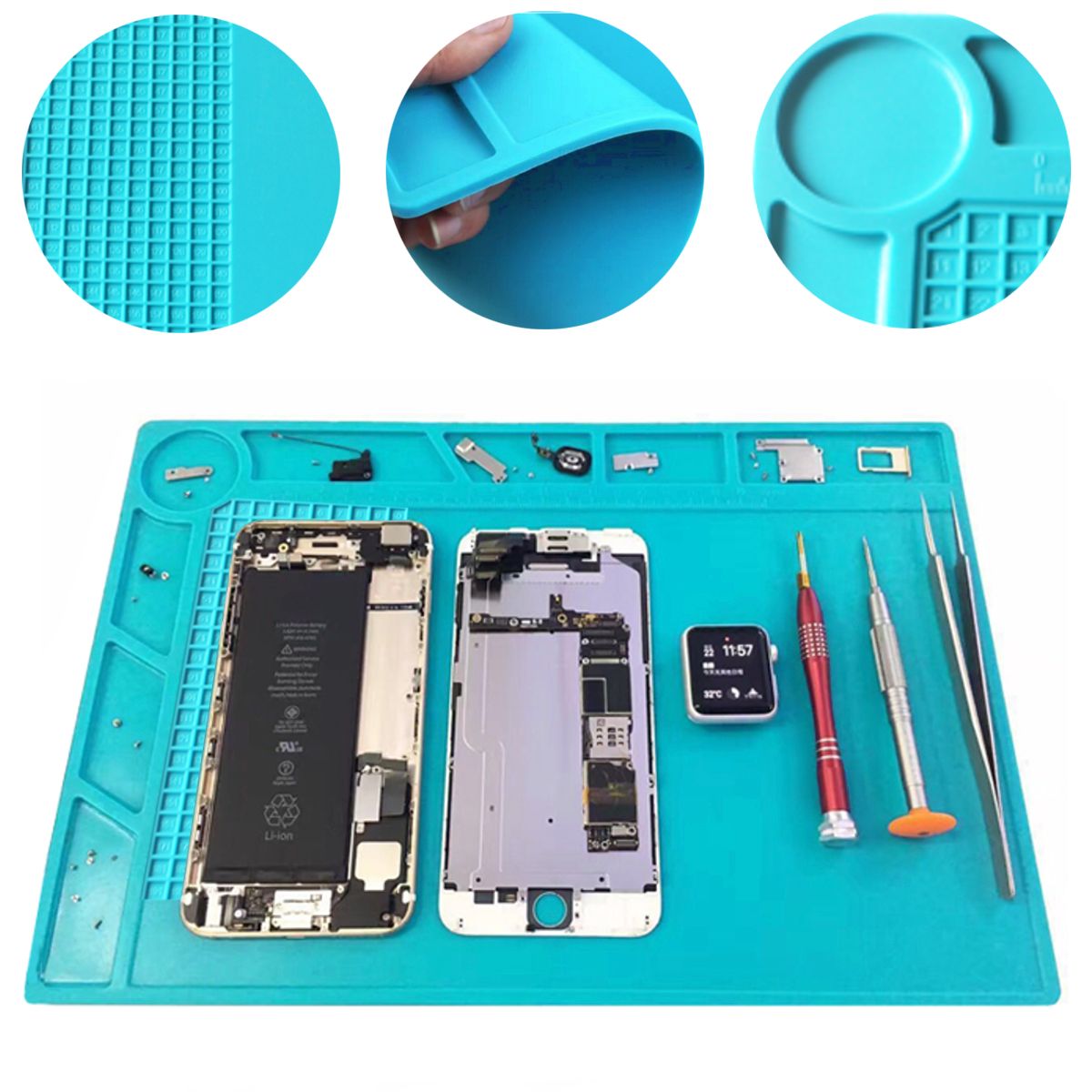 Repair-Pad-Soldering-Maintenance-Platform-Heat-Insulation-Silicone-Mat-3525cm-1380855