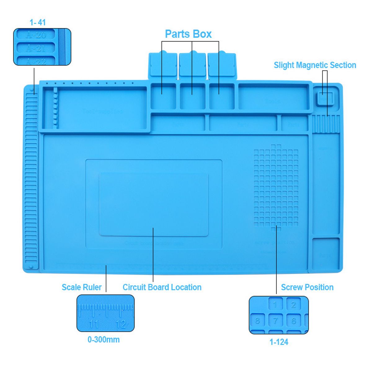 Silicone-Heat-Insulation-Desk-Pad-Mat-Soldering-Station-Phone-Repair-Maintenance-1735504