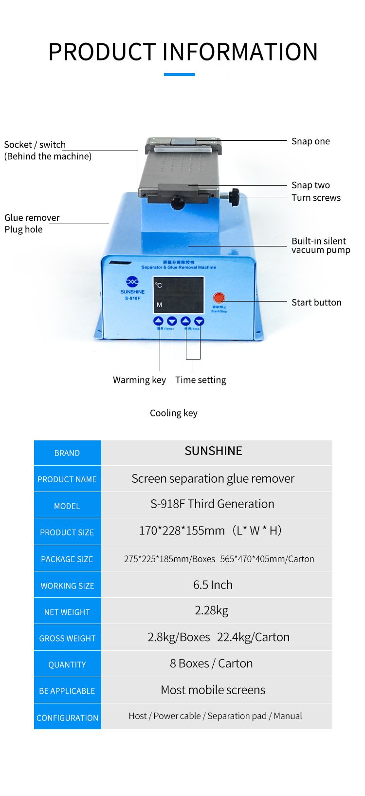 Sunshine-S-918F-LCD-Separator-For-Edge-Screen-Inframe-Separating-Oca-Cleaning-Remover-Machine-360-De-1749582