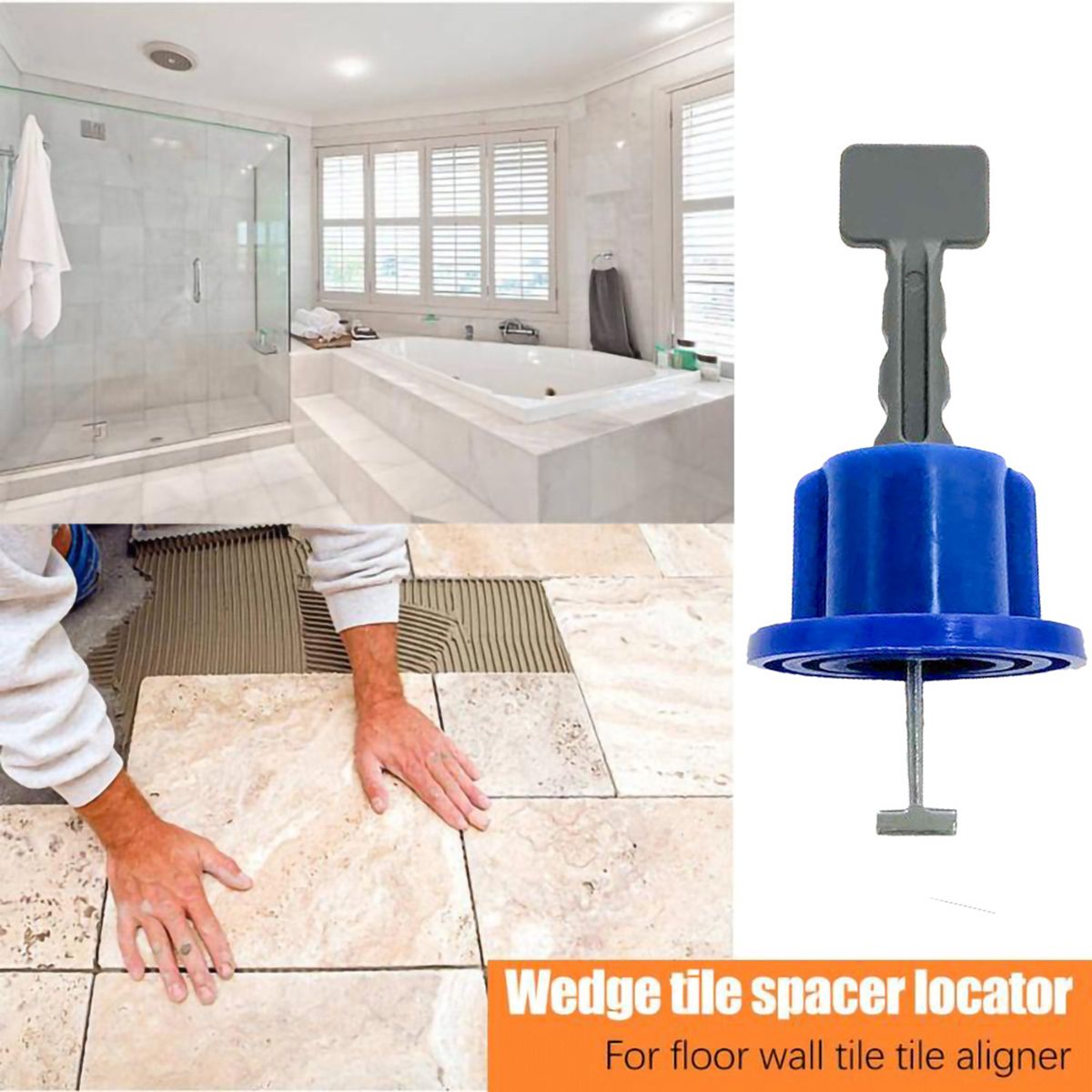 101PC-Tile-Leveler-Tile-Leveling-System-Reusable-Adjustable-Clip-Floor-Hand-Tools-1723757