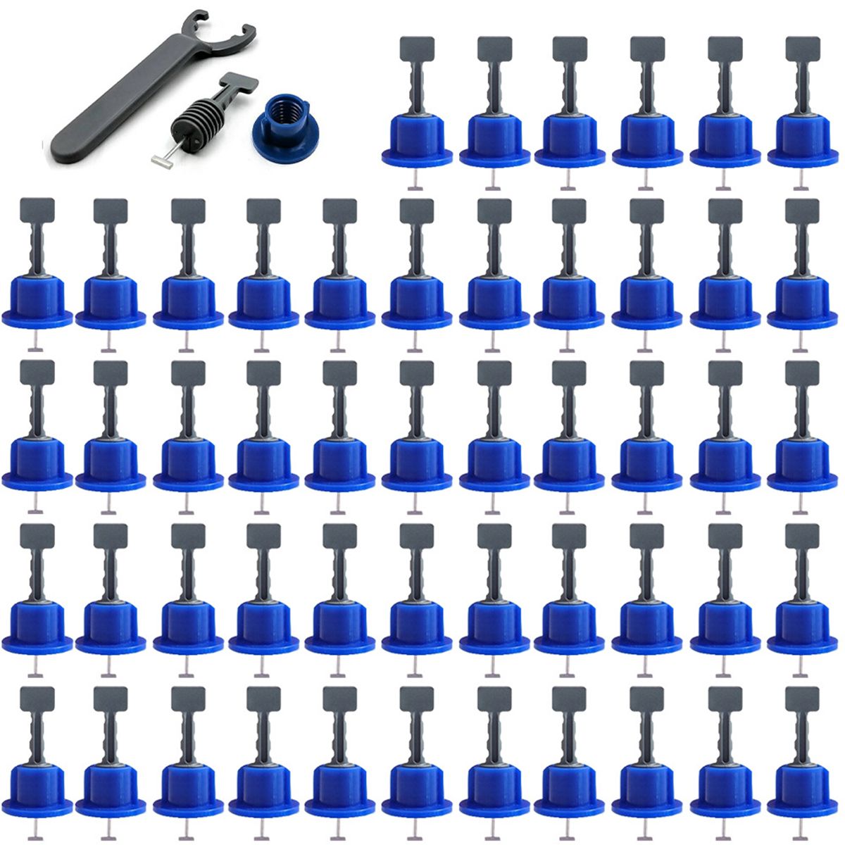 101PC-Tile-Leveler-Tile-Leveling-System-Reusable-Adjustable-Clip-Floor-Hand-Tools-1723757