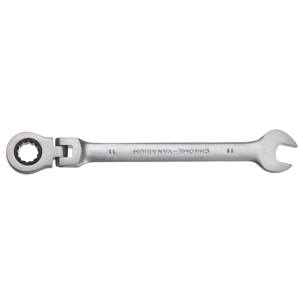 11mm-Metric-Chrome-Flexible-Head-Ratchet-Action-Wrench-Spanner-Nut-Tool-979827