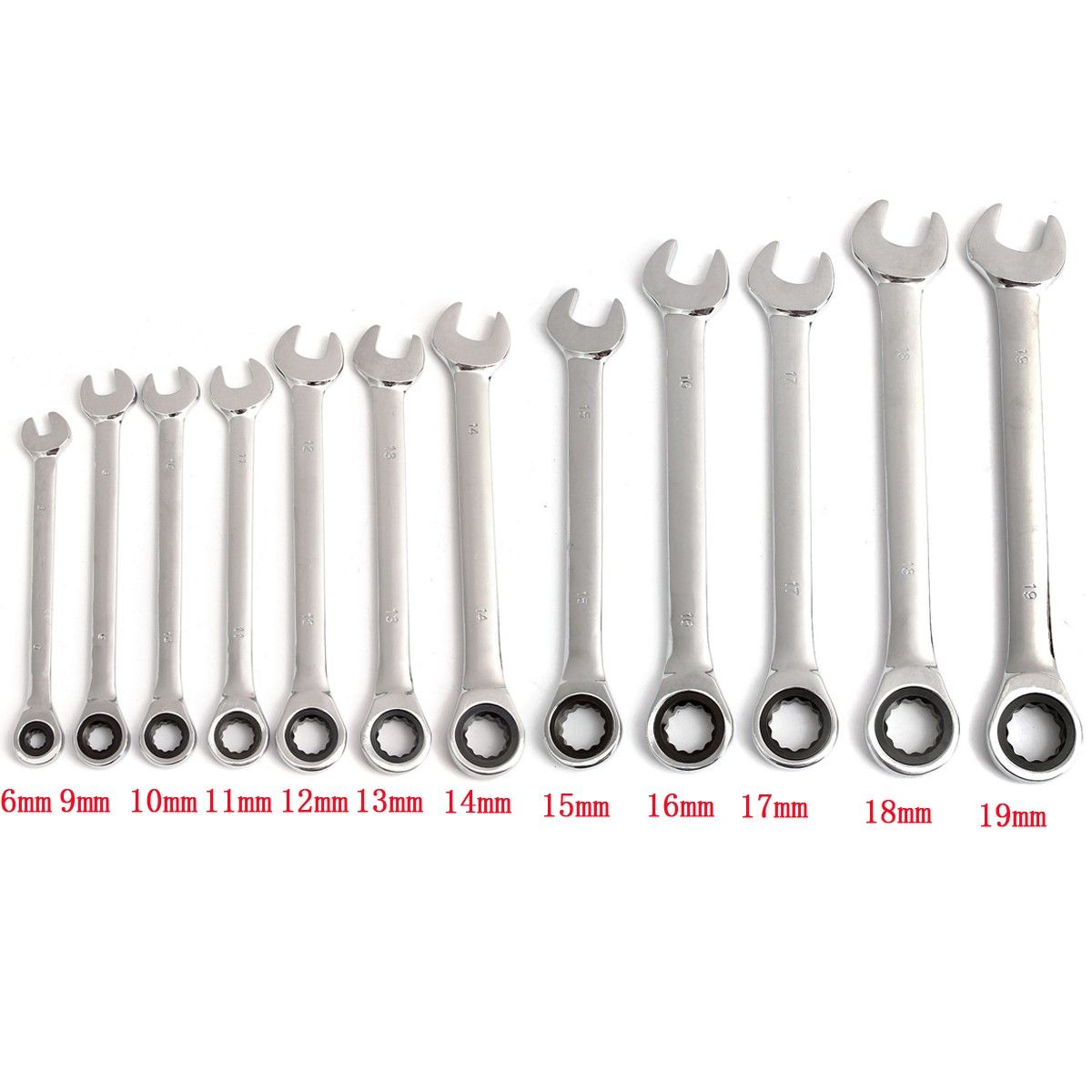 12Pcs-6-19mm-Ratchet-Wrench-Set-Ratcheting-Spanner-Car-Repair-Tool-DIY-Open-Ring-1047466