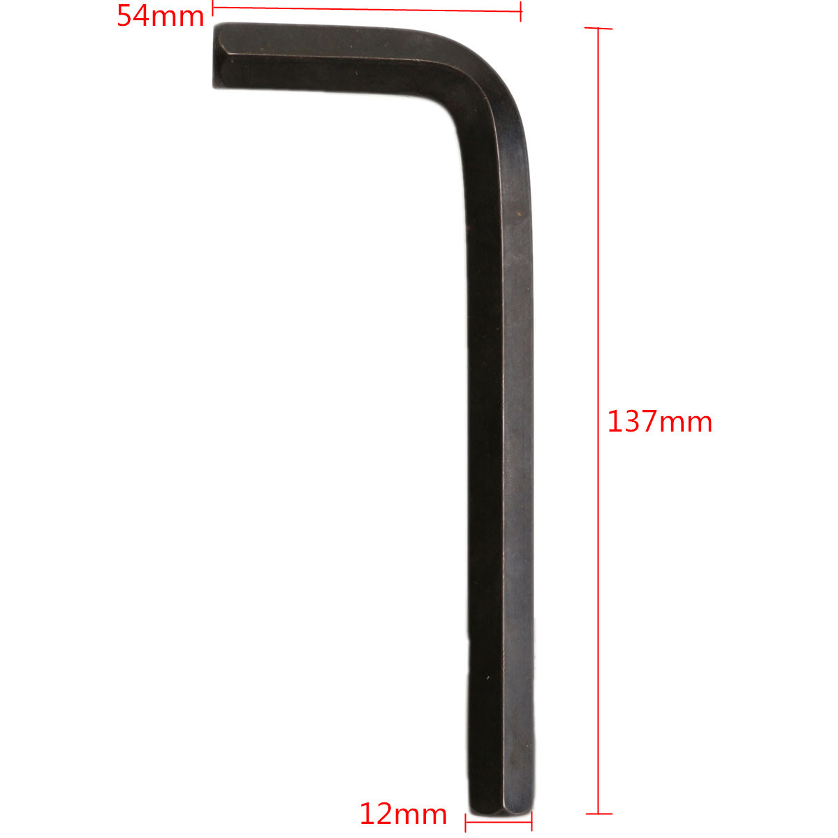 12mm-Steel-L-Shaped-Metric-Hexagon-Key-Hex-Allen-Wrench-Spanner-Stick-Tool-Black-1047502